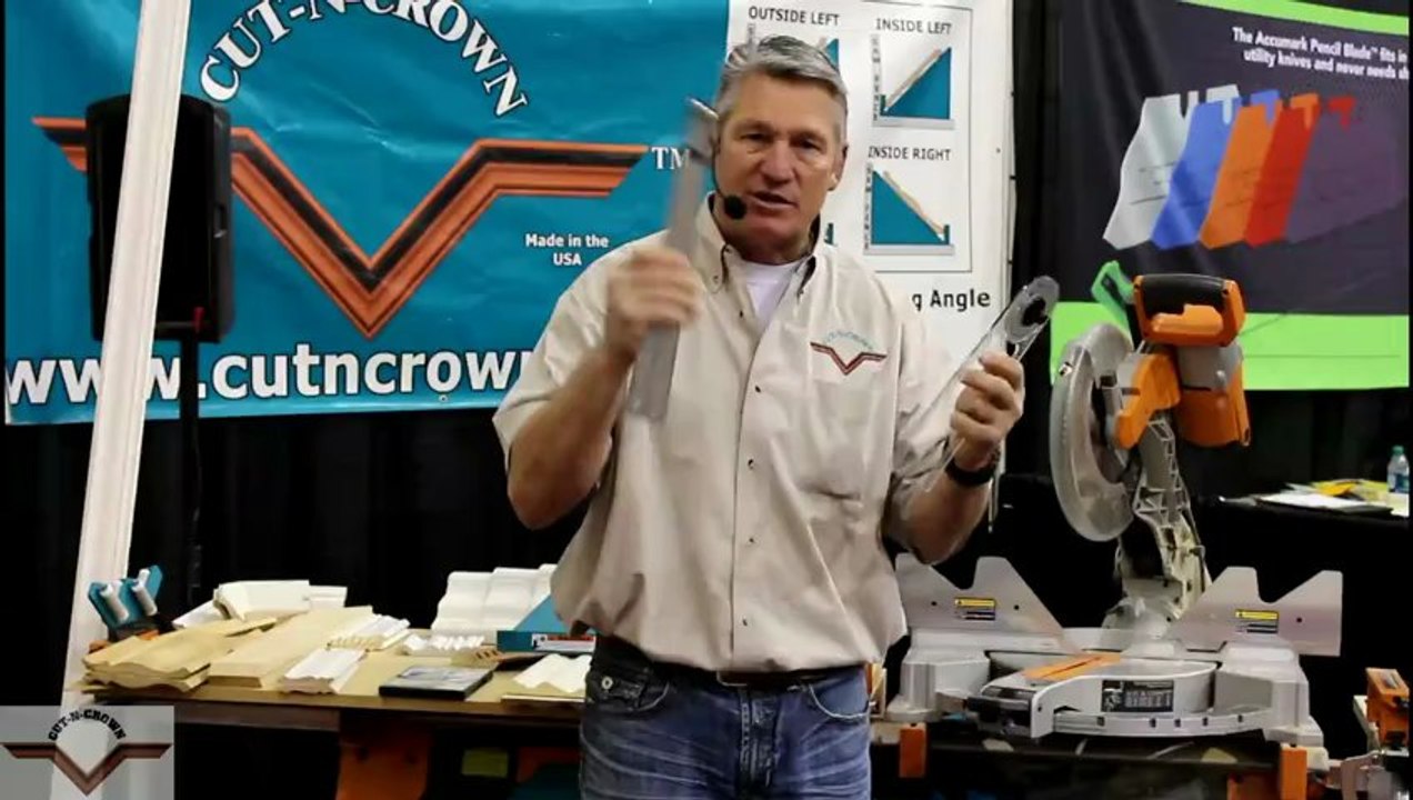 Crown Molding Angles, Using An Angle Finder To Cut Crown Molding