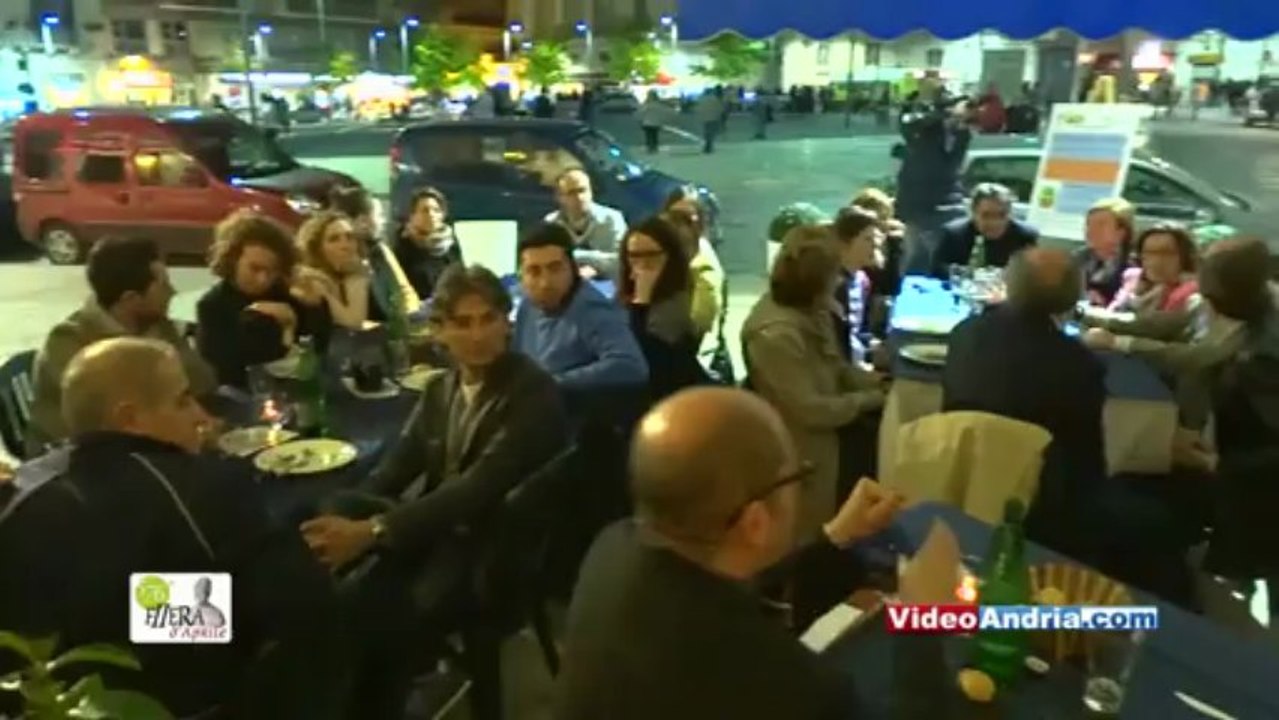 Fiera d'aprile 2013: "S/cena del Gusto" organizzato dall'ass. Art Turism di Andria