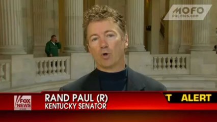 Rand Paul rocks a black turtleneck