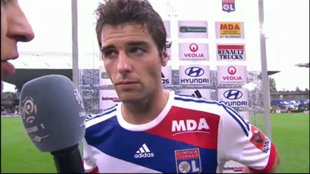 Interview de fin de match : Olympique Lyonnais - AS Saint-Etienne - saison 2012/2013