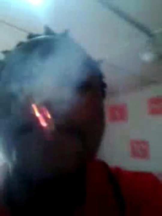 Smoking Ganja