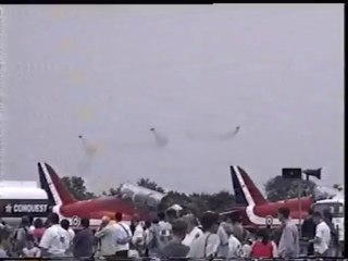 Tornado Display Team The Blades at Cranfield Airshow