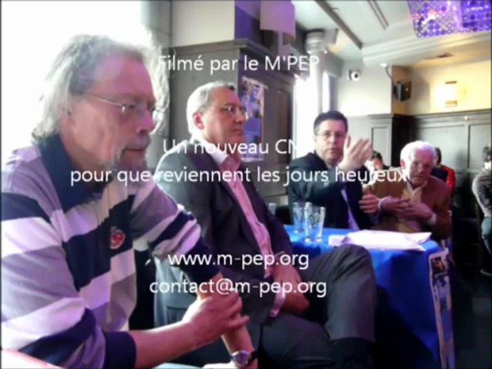 12-CNR - Jean-Luc PUJOL intervient sur LesFrancaisEtLaSituationPolitique - "Le Conseil national de la résistance, 70 ans après : l'ancien et le moderne"