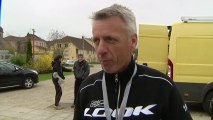 Interview de Pascal Orlandi de l'Amicale Cycliste Bisontine  avant le départ de la 4ème étape du Tour du Jura