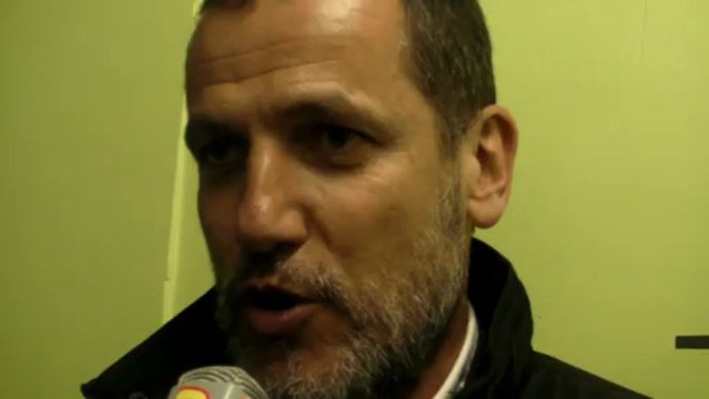 Rugby Fédérale1 - Christophe Niogret réagit après USB - Castanet (huitième de finale)