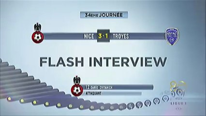 Interview de fin de match : OGC Nice - ESTAC Troyes - saison 2012/2013