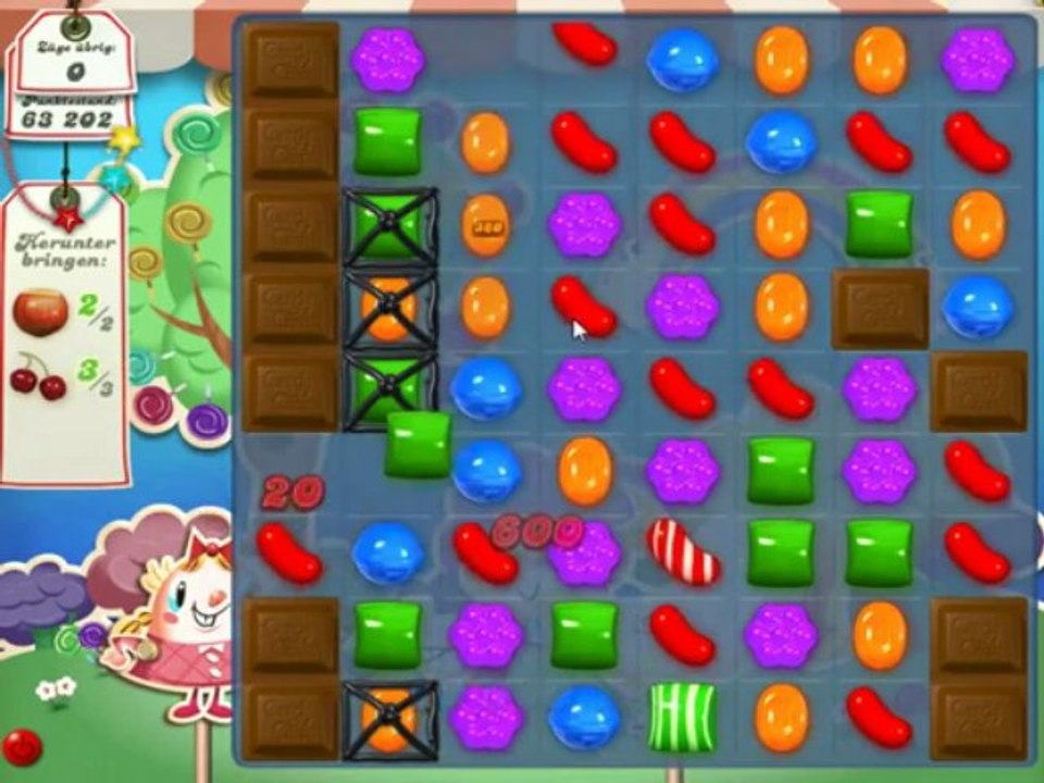Candy Crush Saga Level 62