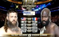 #Watch Roy Nelson vs Cheick Kongo