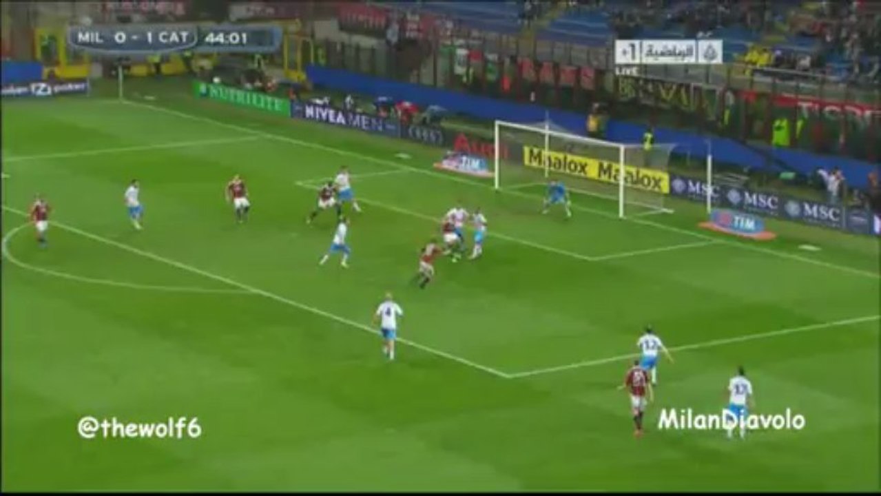 Flamini Goal Against Catania 28-4-2013