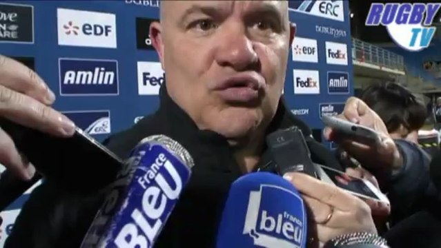 RugbyTV. Amlin Challenge Cup. Après USAP-Stade Français.