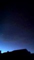 UFO  Lights in sky over Fairfield, California