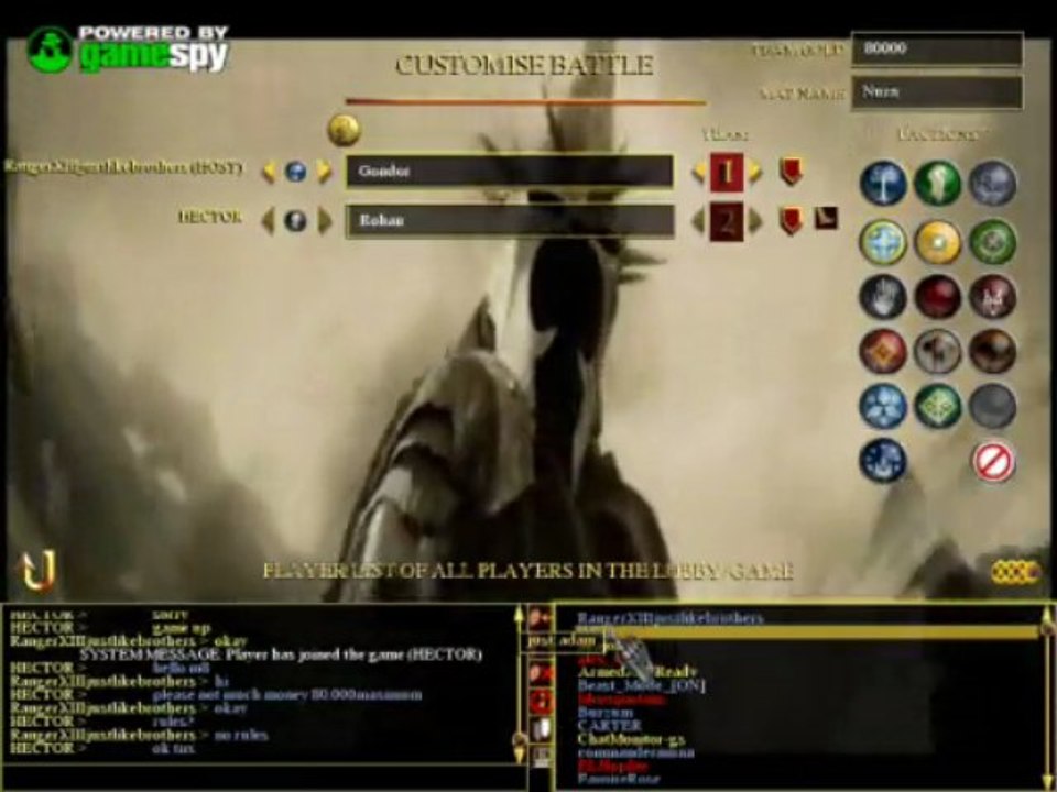 Lord ofTheRings Total War: RangerXIIIjustlikebrothers{danhowe} v TheHectorian