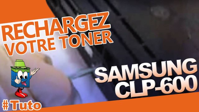 Recharger facilement une cartouche Samsung CLP-600