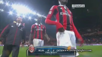 AC Milan 4-2 Catania