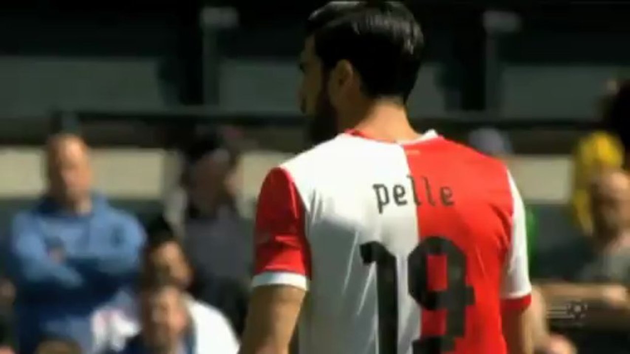 Feyenoord grillt Heracles und bleibt oben dran