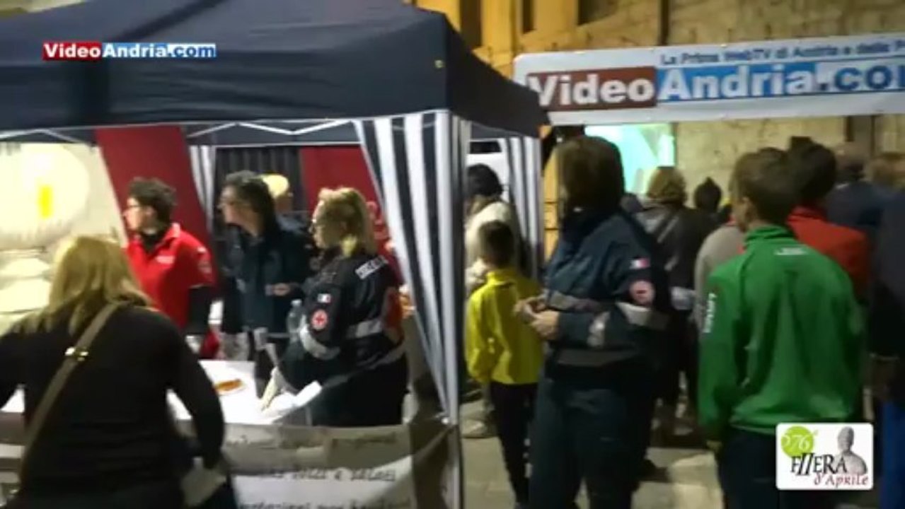 La Croce Rossa Italiana alla 576^ Edizione della Fiera d'Aprile di Andria