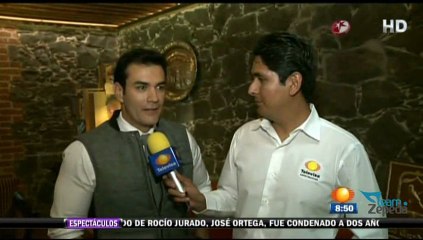 David Zepeda @davidzepeda1 podría cantar un tema de Aleks Syntek || 1N