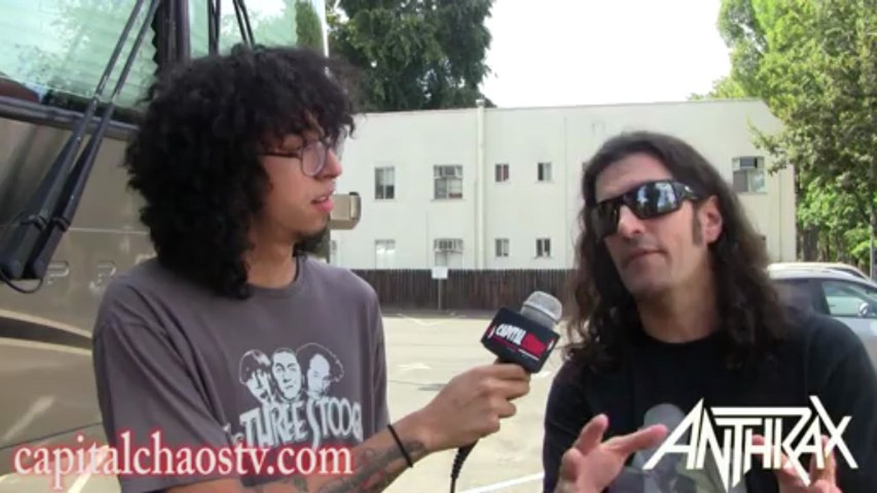 ANTHRAX (interview) on CAPITALCHAOSTV.COM
