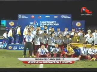 Venezuela Sub Campeona del Sudamericano Sub17