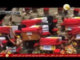 السادة المحترمون: مرسي اللي بيتكلم عن الطار محضرش جنازة شهداء رفح