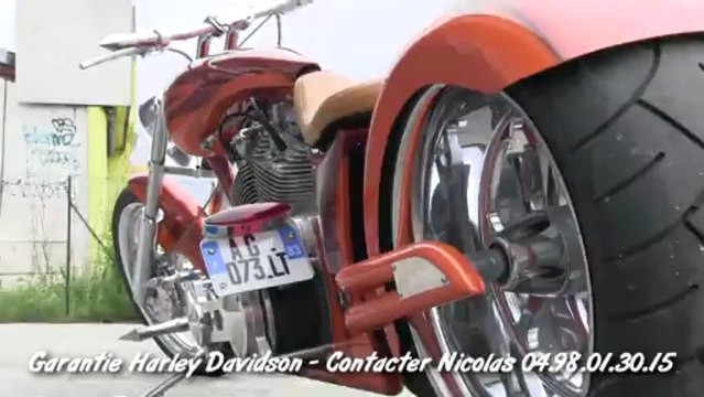 HARLEY DAVIDSON occasion VAR SHOPPER ORANGE a vendre - HARLEY TOULON VAR