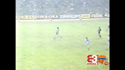Cuarto gol de Santillana Real Madrid - Borussia Monchengladbach Antena 3 Radio (11/12/85)