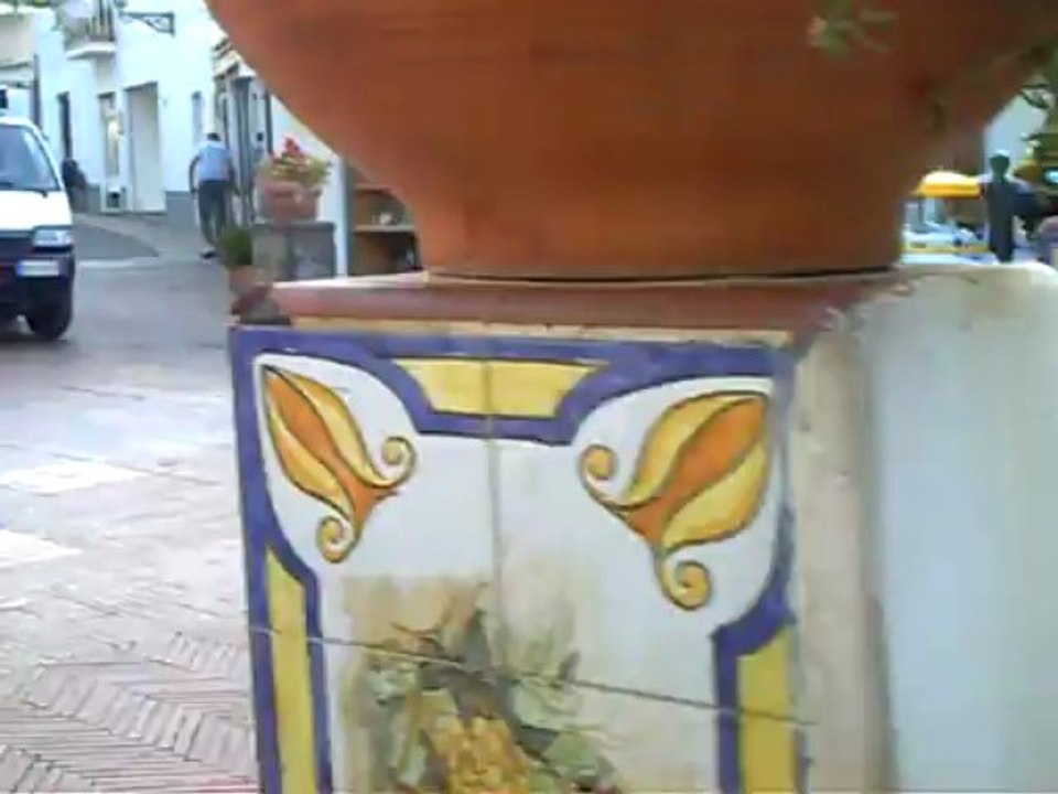 Cupola di Santa Sofia ad Anacapri una mattina alle 9:00