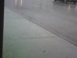 I'm still at the bus stop on Carrollton and Tulane and it's still raining