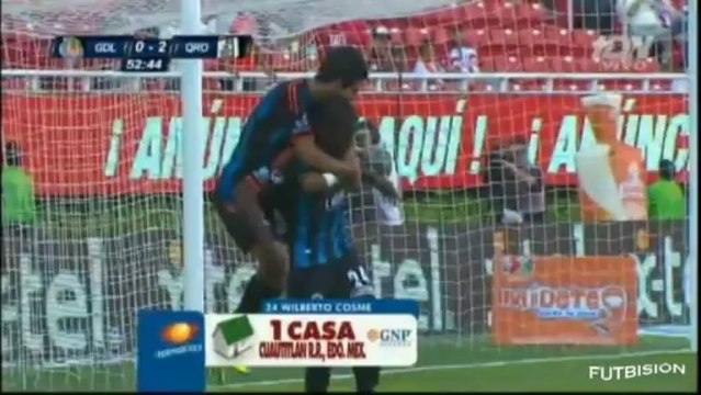 Chivas Guadalajara vs Querétaro 1-2 Jornada 16 Clausura 2013 Liga MX - Goles
