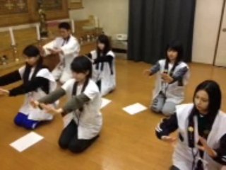 ベイビーレイズ 寺修行 2013-03-25 10-23 #3 所作