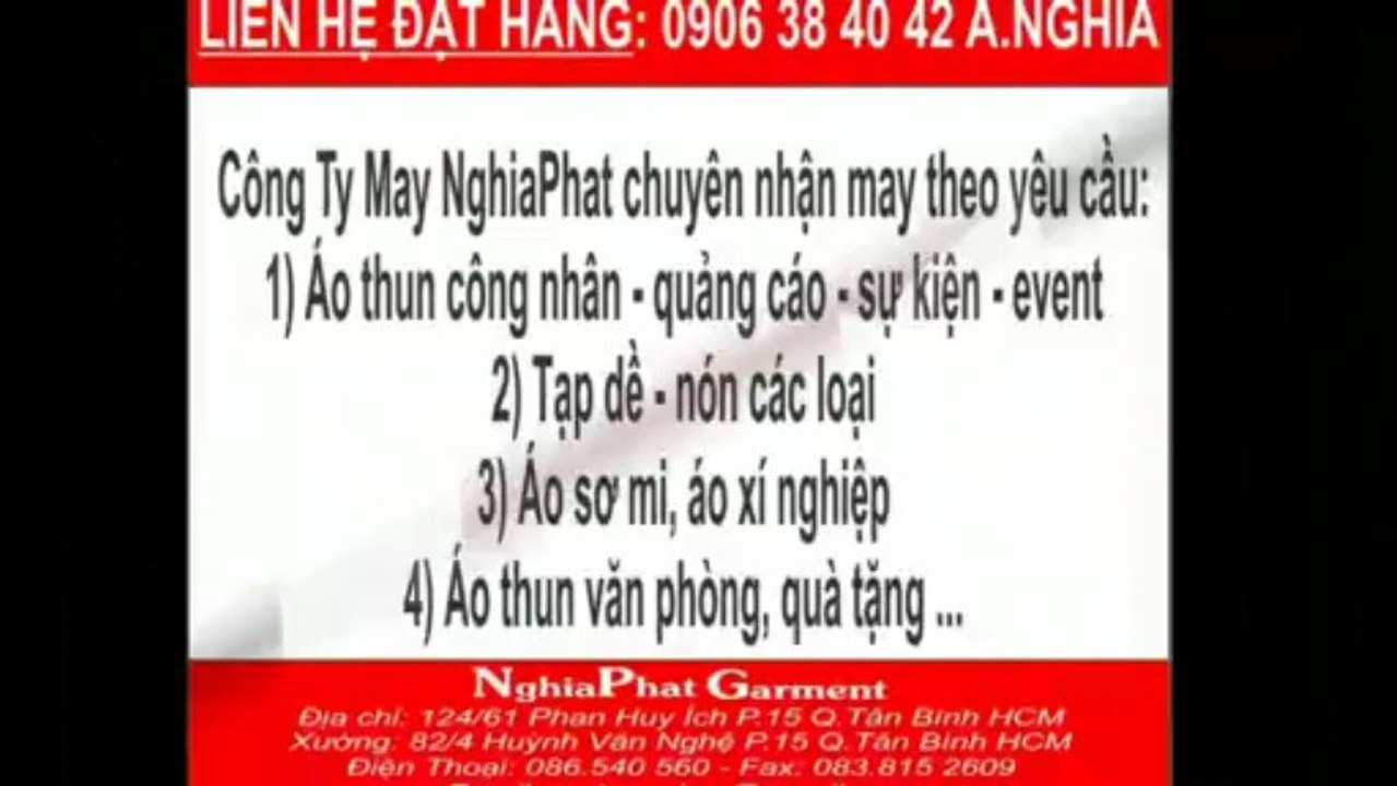 ở đâu may áo thun 0906 384 042 Nghĩa1