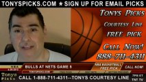Brooklyn Nets versus Chicago Bulls Pick Prediction NBA Playoffs Game 5 Lines Odds Preview 4-29-2013