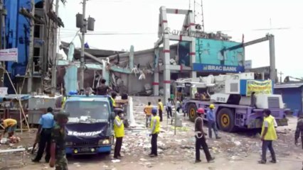 ارتفاع محصلة ضحايا المبنى المنهار في بنغلادش