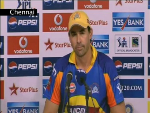 IPL 2013 Season 6-Chennai Super Kings win vs Kolkata Knight Riders-Stephen Fleming-IANS India Videos