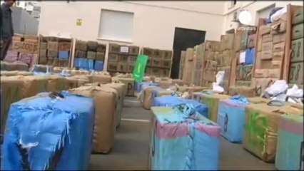 İspanya'da 32 ton esrar ele geçirildi