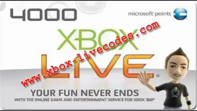 Free XBOX Live Codes - XBOX Live Gold Codes - Daily Updated XBOX 360 Codes