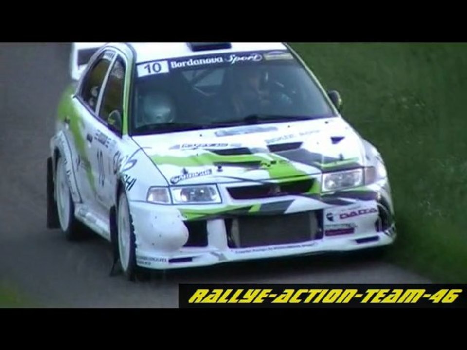 Rallye du Quercy 2013 AULIE.C/AULIE.V ES2 Crash