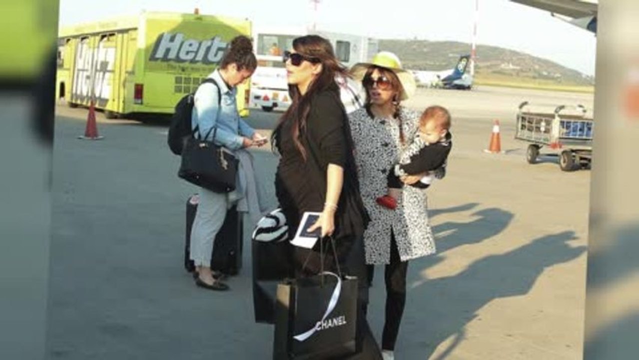 Kim Kardashian in Griechenland