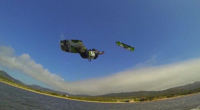 Kitesurfing Corsica island - 2013