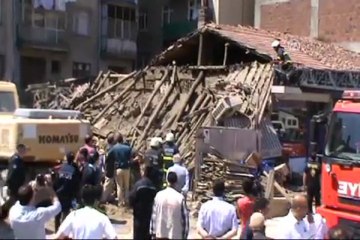 Dükkanın  çöküş anı