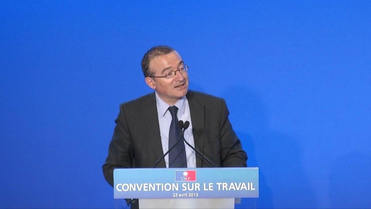 UMP - Convention sur le travail - Hervé Mariton