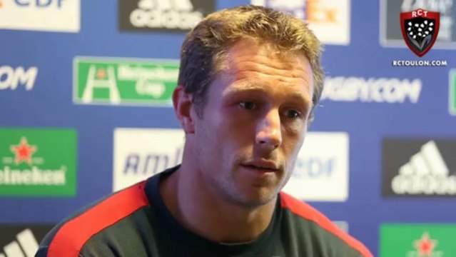 Après-match Saracens - Toulon, le 28.04.13