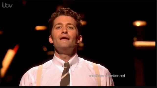 Matthew Morrison at the Olivier Awards - Full performance (April 28 2013)