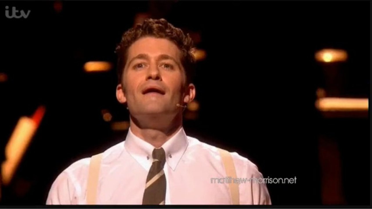 Matthew Morrison at the Olivier Awards - Full performance (April 28 2013)