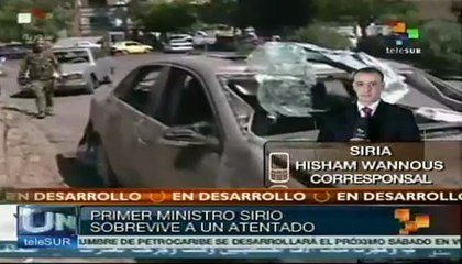 Atentado en Siria contra primer ministro