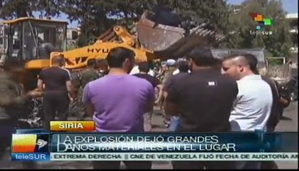 Ataque con coche bomba contra primer ministro sirio