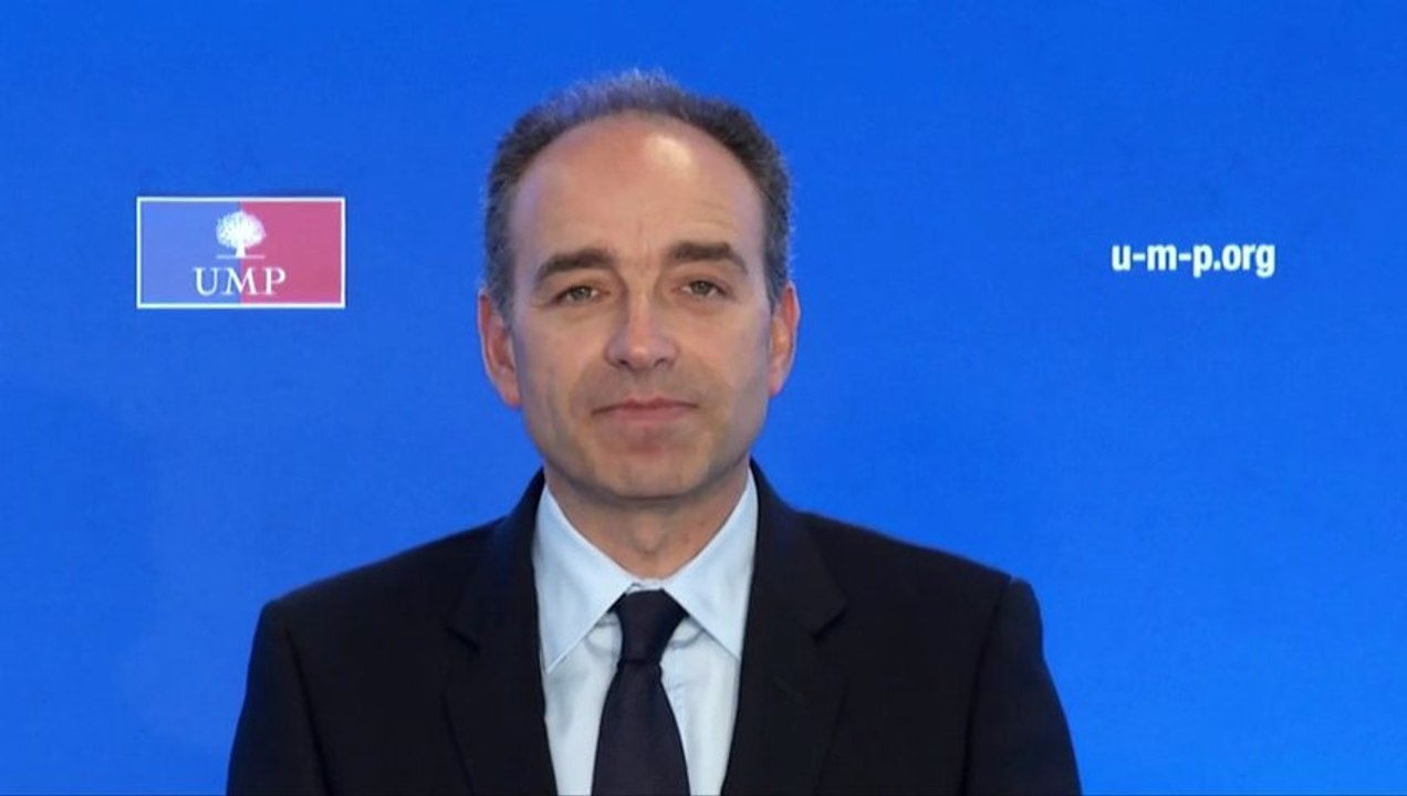 6 mai 2013 - Message de Jean-François Copé aux adhérents