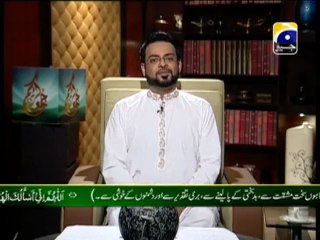Jummah Kareem Ep #13 Part 2 with Aamir Liaquat Husain on Geo tv at 26-4-2013