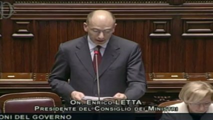 Letta: Itália não pode esperar