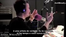 Avril Lavigne na rádio com JoJo Wright (parte 2 legendada)